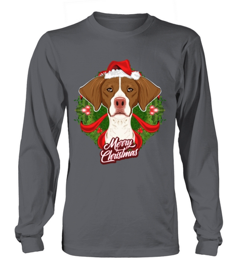 Brittany Lover I Merry Christmas Brittany Women's Long Sleeve