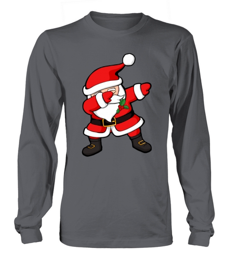 Merry Christmas Dabbing Santa Claus Christmas Dab Men's Long Sleeve