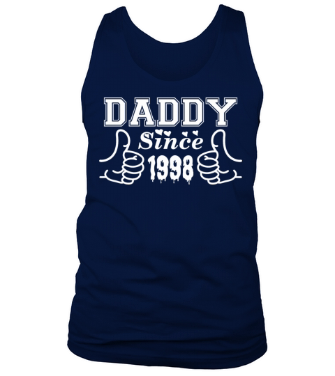 Daddy Since 1998 Happy Fathers Day Men's Tank Top