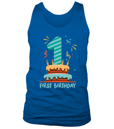 Birthday Baby - 1st Birthday Men's Tank Top
