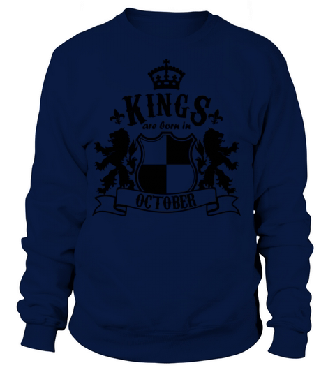 Kings are born in October Women's Sweatshirt