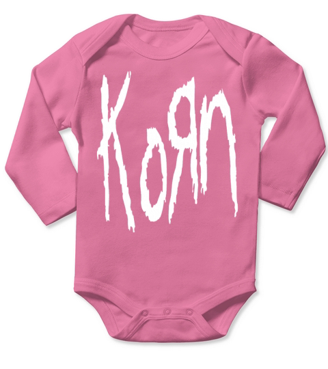 Korn - Coffee Mug (colored) Long Sleeve Baby One-Piece