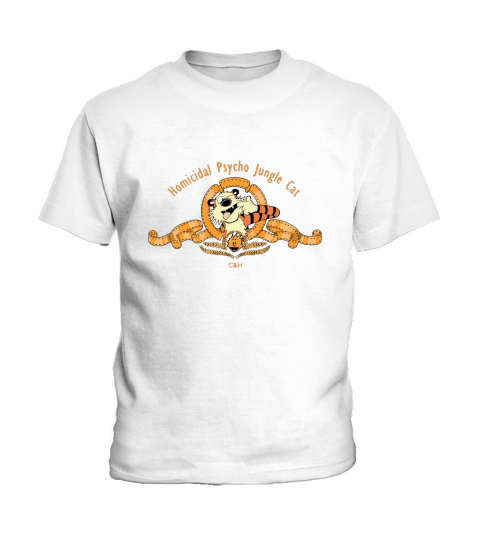 Homicidal Psycho Jungle Cat Kids T-Shirt