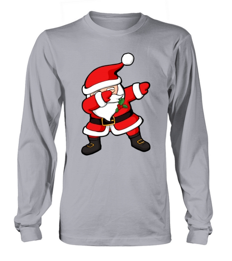 Merry Christmas Dabbing Santa Claus Christmas Dab Women's Long Sleeve