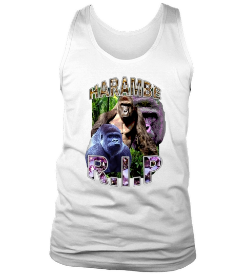 RIP HARAMBE VINTAGE HIPHOP Tank Top Unisex