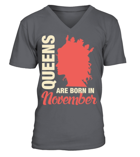 Born In November Men's V-Neck T-shirt