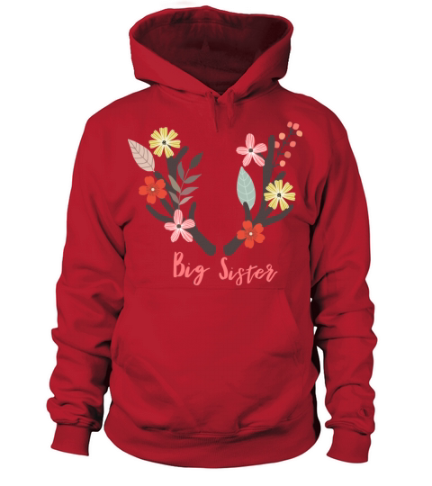 Big Sister Antler Women's Hoodie