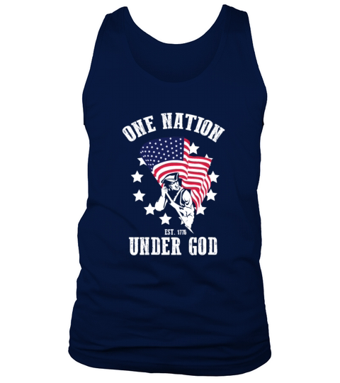 American Flag Shirt Gift Men's Tank Top