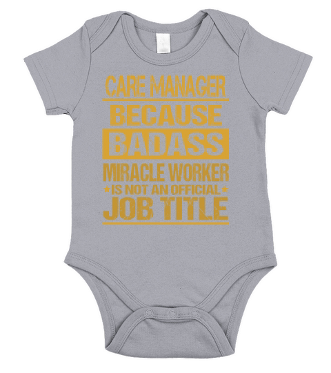 CARE MANAGER Badass Short Sleeve Baby One-Piece
