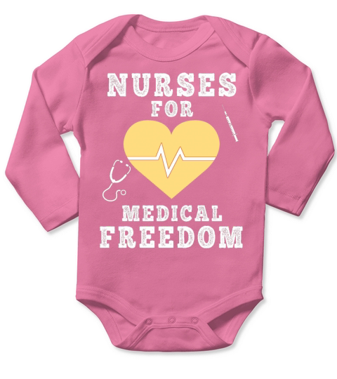 Nurse nursing cool hospital gift Long Sleeve Baby One-Piece