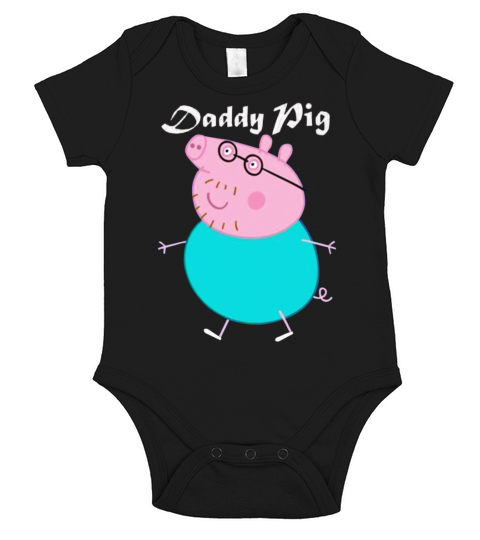 Daddy Pig Short Sleeve Baby One-Piece