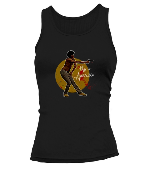 THIS IS AMERICA CHILDISH GAMBINO Tank top Woman