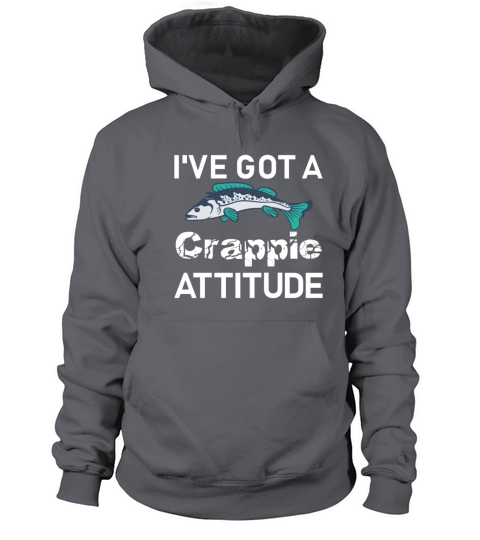 Crappie - funny fishing Women's Hoodie