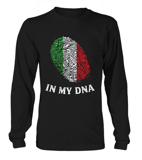 In My DNA Italian Pride Men's Long Sleeve