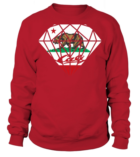 California Diamond Bear Men's Sweatshirt