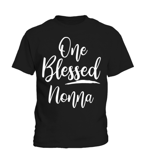 One Blessed Nonna Kids T-Shirt