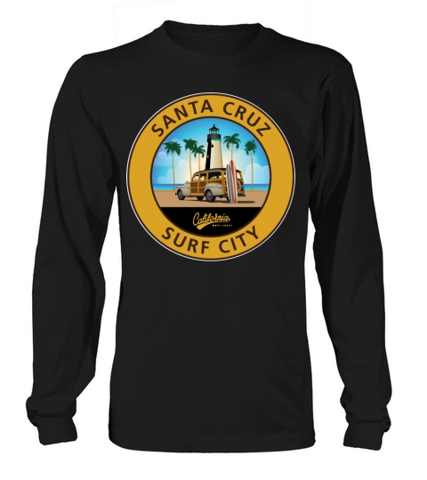 Santa Cruz Surf City Woodie Women's Long Sleeve