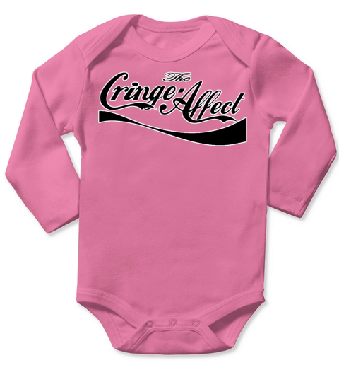 Cringe Cola Mash-Up Black Long Sleeve Baby One-Piece