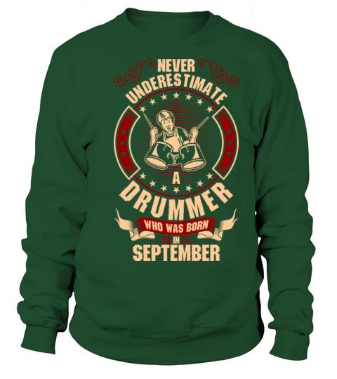 Never Underestimate A Drummer Women's Sweatshirt