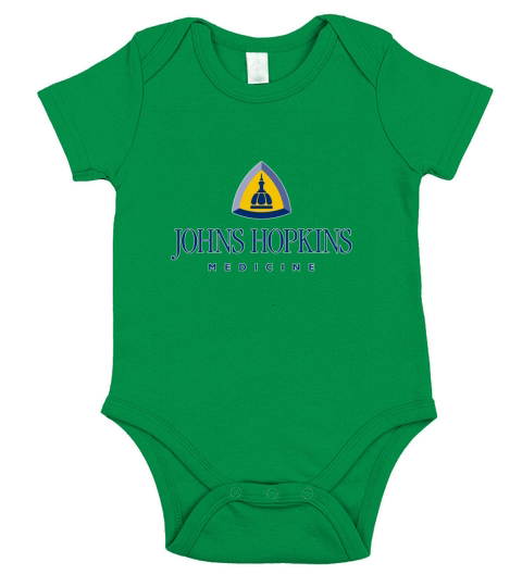 Johns Hopkins Medicine Short Sleeve Baby One-Piece