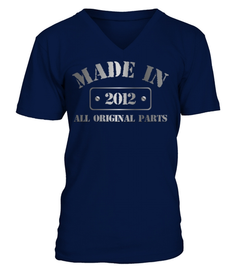 Made in 2012 Men's V-Neck T-shirt