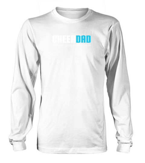 Mens Cheer Dad Shirt, Funny Cute Fathers Day Gift Black Men B071J3G239 1 Long sleeved Unisex