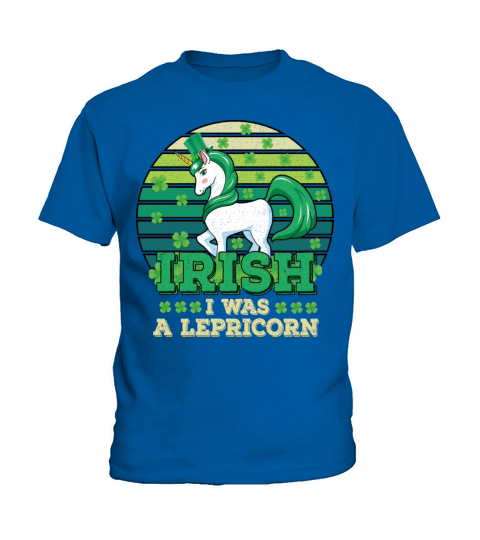Irish I Was A Lepricorn Kids T-Shirt