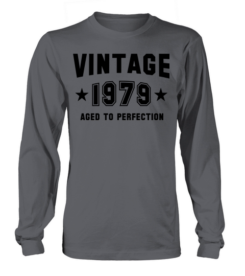 VINTAGE 1979 - Aged To Perfection - Birthday Men's Long Sleeve