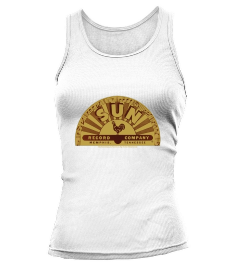 Sun Records Company Sunrise Logo Classic Music Tank top Woman