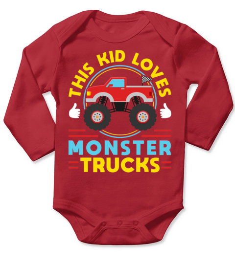 Retro Vintage This Kid Loves Long Sleeve Baby One-Piece