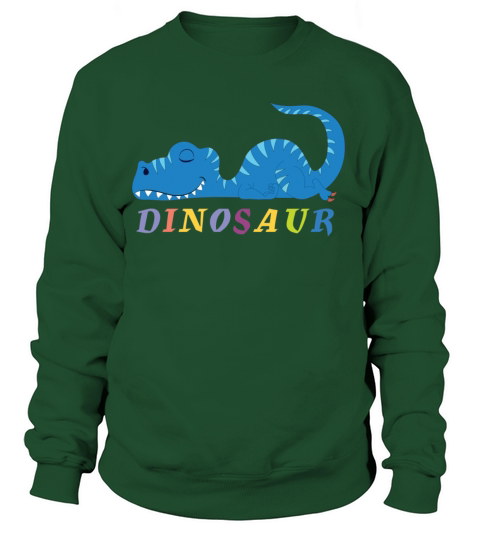 Little Cute Sleeping Dinosaur Women's Sweatshirt