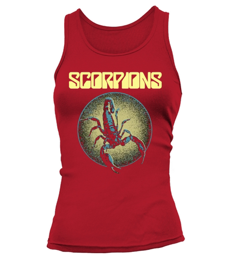 Scorpions Band Tshirt Tank top Woman