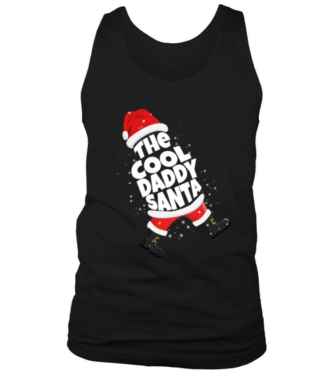 Merry Christmas Family Christmas Papa Santa Claus I The Cool Daddy Men's Tank Top