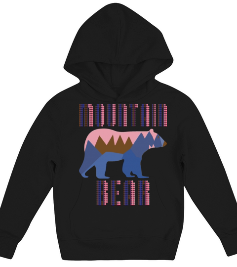 Mountain Bear Kids Hoodie