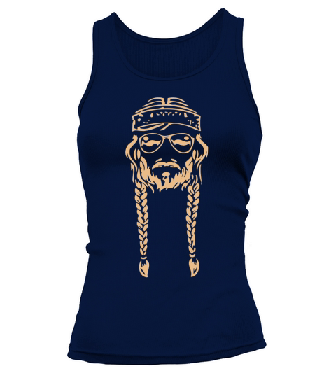 Willie Nelson Outlaw - Mens T-Shirt Tank top Woman