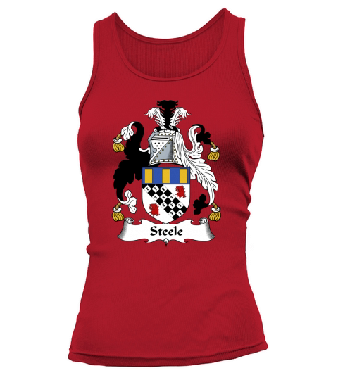 Steele Family Crest British Family Crests Tank top Woman