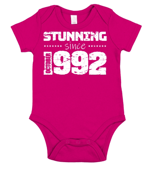 Stunning since October 1992 Short Sleeve Baby One-Piece