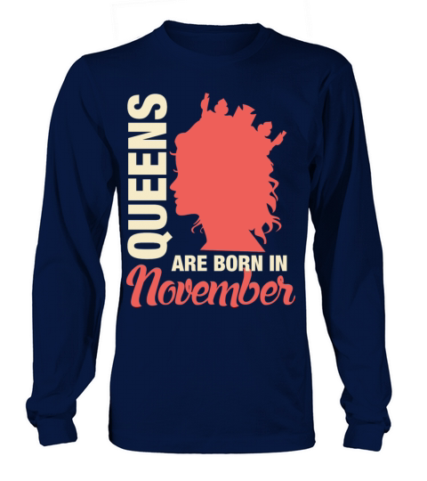 Born In November Men's Long Sleeve