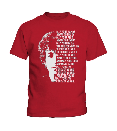 forever young girl saying Kids T-Shirt