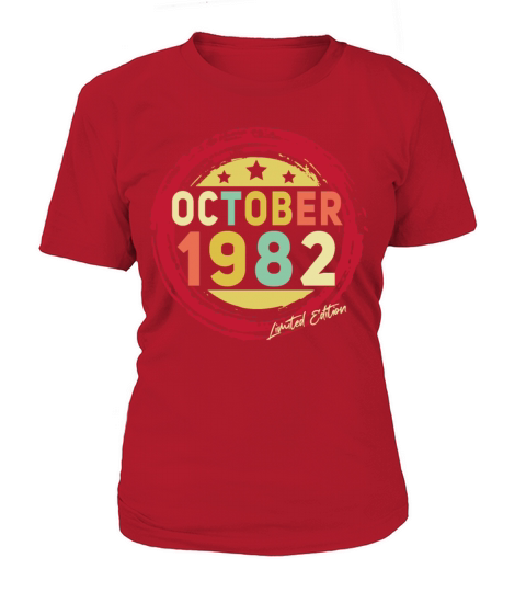 Born October 1982 Vintage Gift Women's T-Shirt