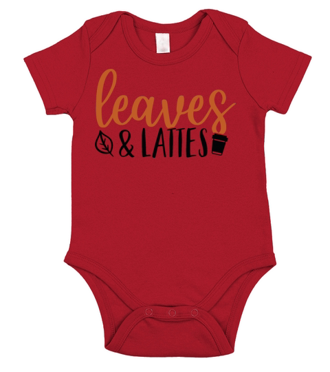 Leaves and Lattes Short Sleeve Baby One-Piece