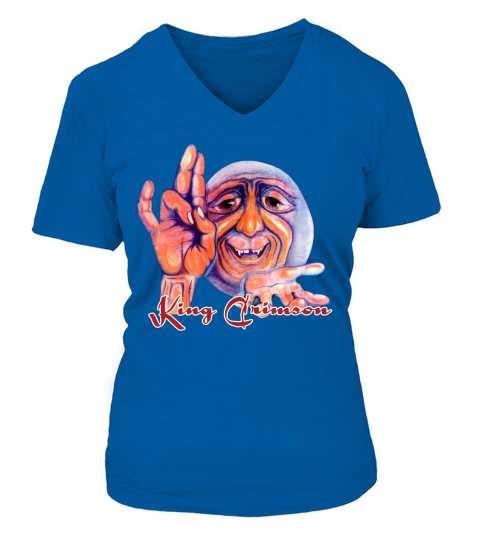 King Crimson V-neck T-Shirt Woman