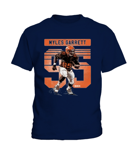 Myles Garrett No Vintage Kids T-Shirt