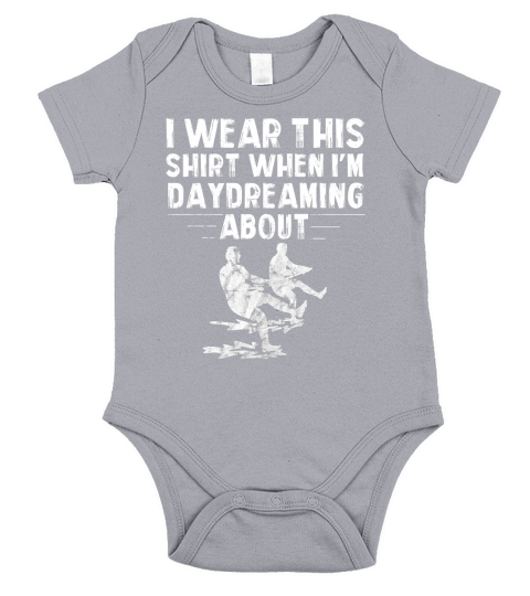 Barefoot Skiing T-Shirt gift for Barefoot Skiers Short Sleeve Baby One-Piece