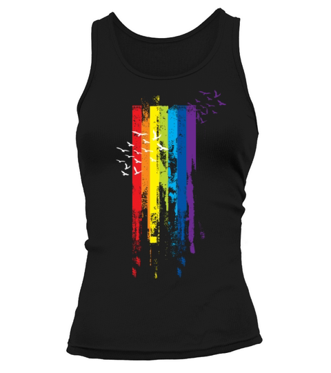 Rainbow Tshirt Women's Tank Top