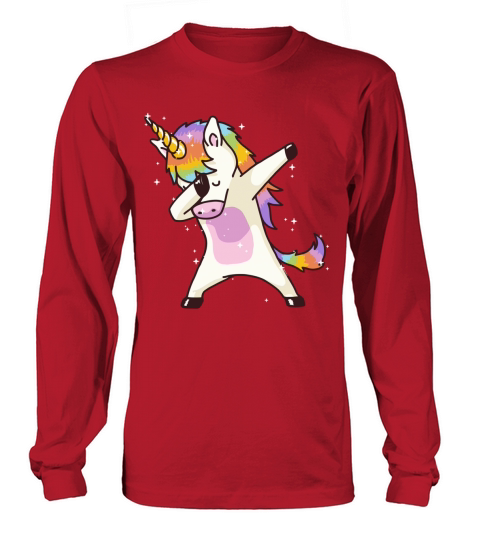 UNICORN DABBING Long sleeved Unisex