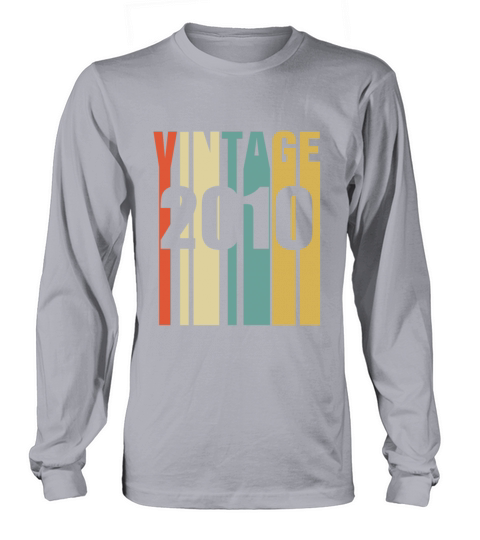 Vintage 2010 Retro Women's Long Sleeve