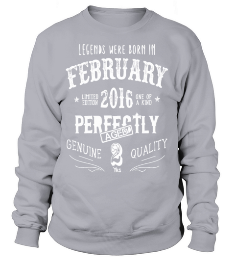 Legends February 2016 2 Years Perfect Women's Sweatshirt