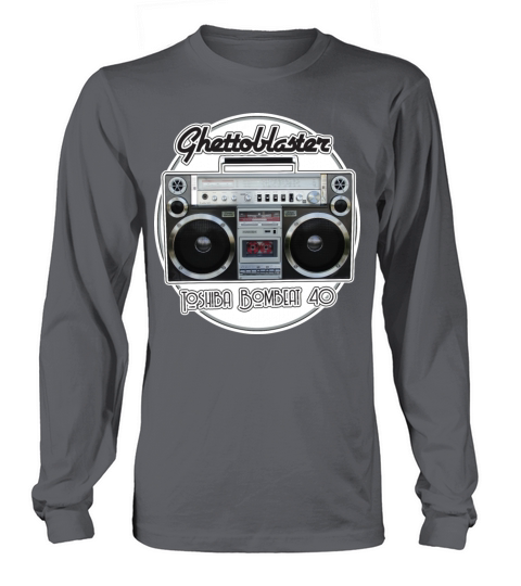 Boombox Toshiba RT-S913 BomBeat 40 Ghettoblaster Men's Long Sleeve