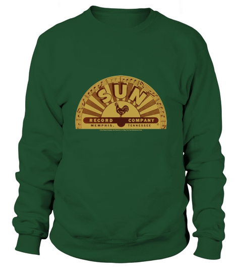 Sun Records Company Sunrise Logo Classic Music Sweatshirt Unisex